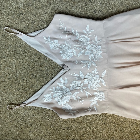 Anthropologie BHLDN Bridesmaid Dress Blush Pink - Picture 8 of 9